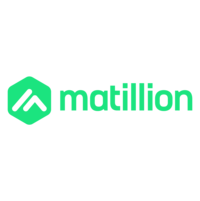 green horizontal logo matillion