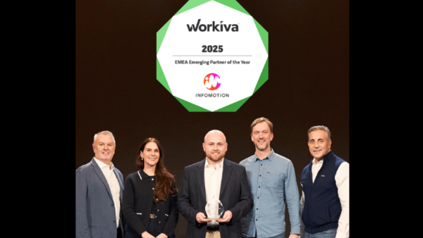 Workiva EMEA Emerging Partner of the year