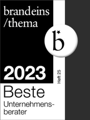 brandeins/thema Beste Unternehmensberater 2023