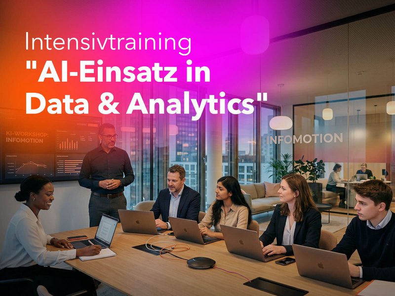 Intensivtraining "AI-Einsatz in Data & Analytics"