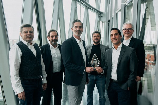 SAP Team mit Diamant Award Auszeichnung