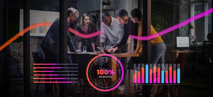 Teamwork, Beratung, Kollegen arbeiten gemeinsam, Daten