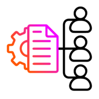 C-level, project teams, data handover, workflow