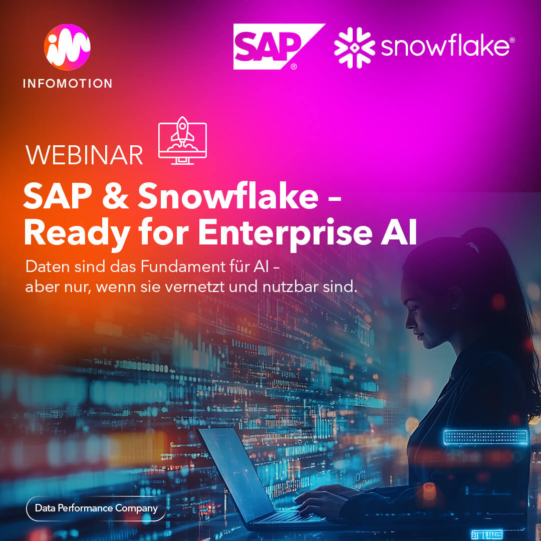 Kostenloses Webinar: SAP & Snowflake – Ready for Enterprise AI