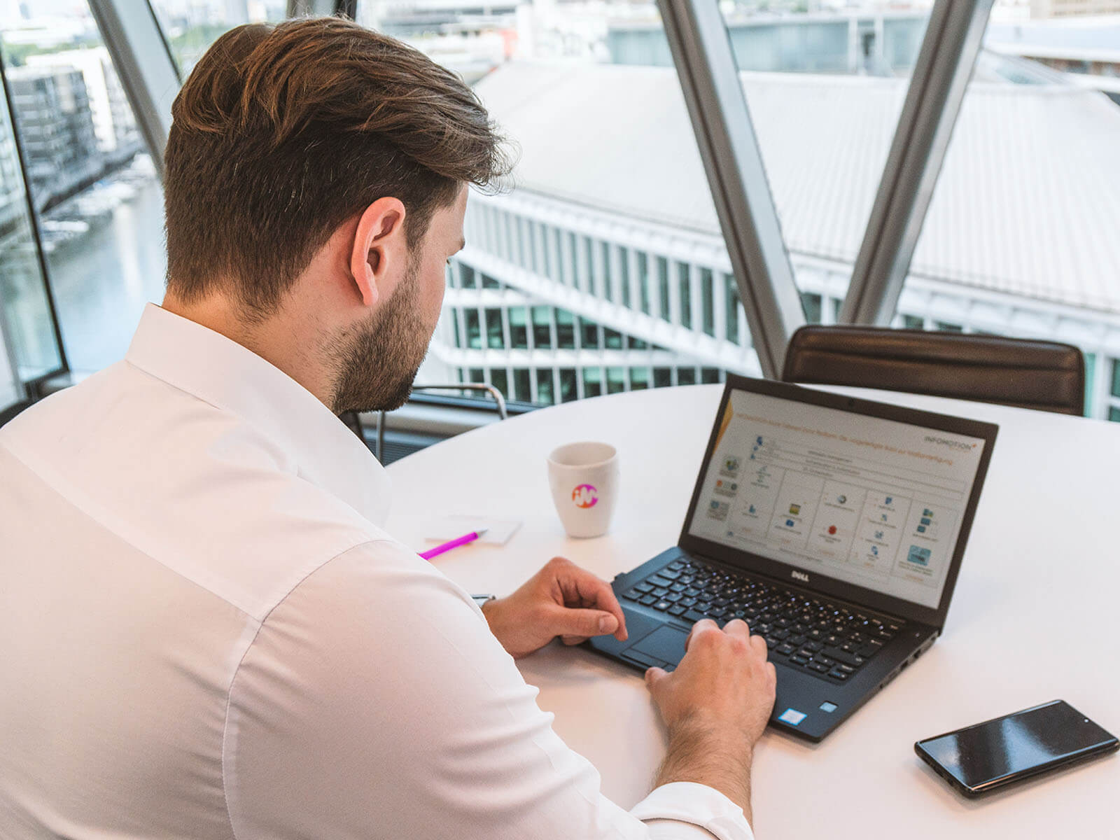 Flexibler Arbeitsplatz 